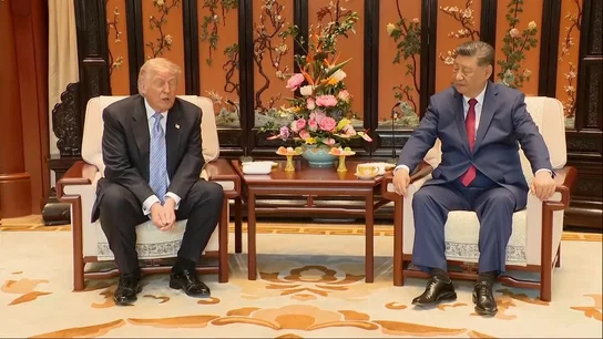Donald Trump y Xi Jinping Donald Trump y Xi Jinping