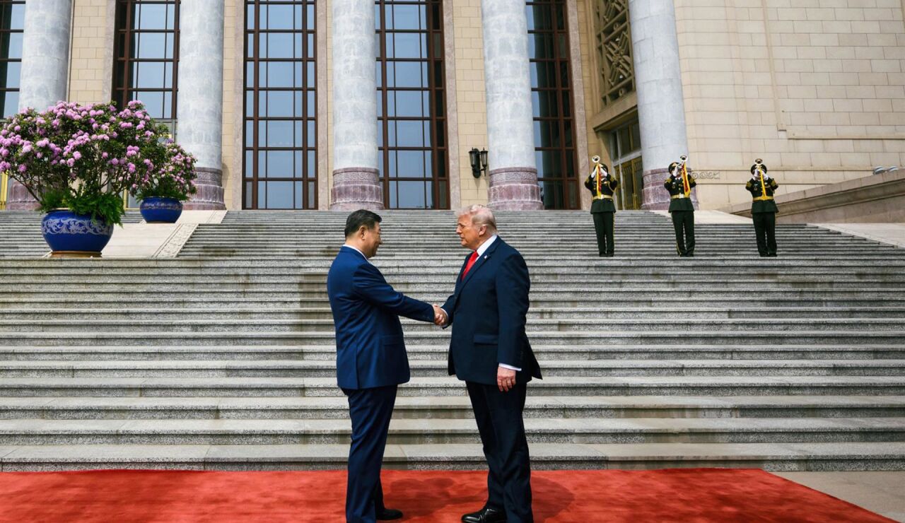 Trump destaca ante Xi los "fant&aacute;sticos" acuerdos comerciales y el acercamiento de posturas sobre Ir&aacute;n