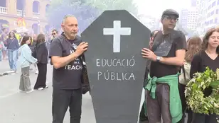 Protesta profesores