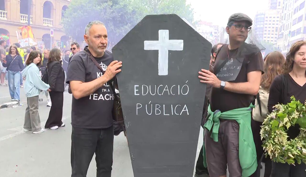 Protesta profesores