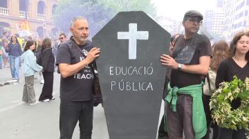 Protesta profesores