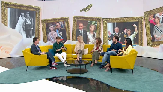 Los reyes eméritos y su 65º aniversario de boda. Los reyes eméritos y su 65º aniversario de boda.