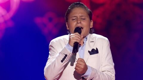 Eduardo, el Campanero, en La Voz Kids