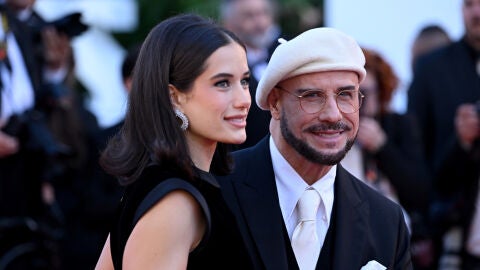 Elle Bleu y John Travolta en el Festival de Cannes