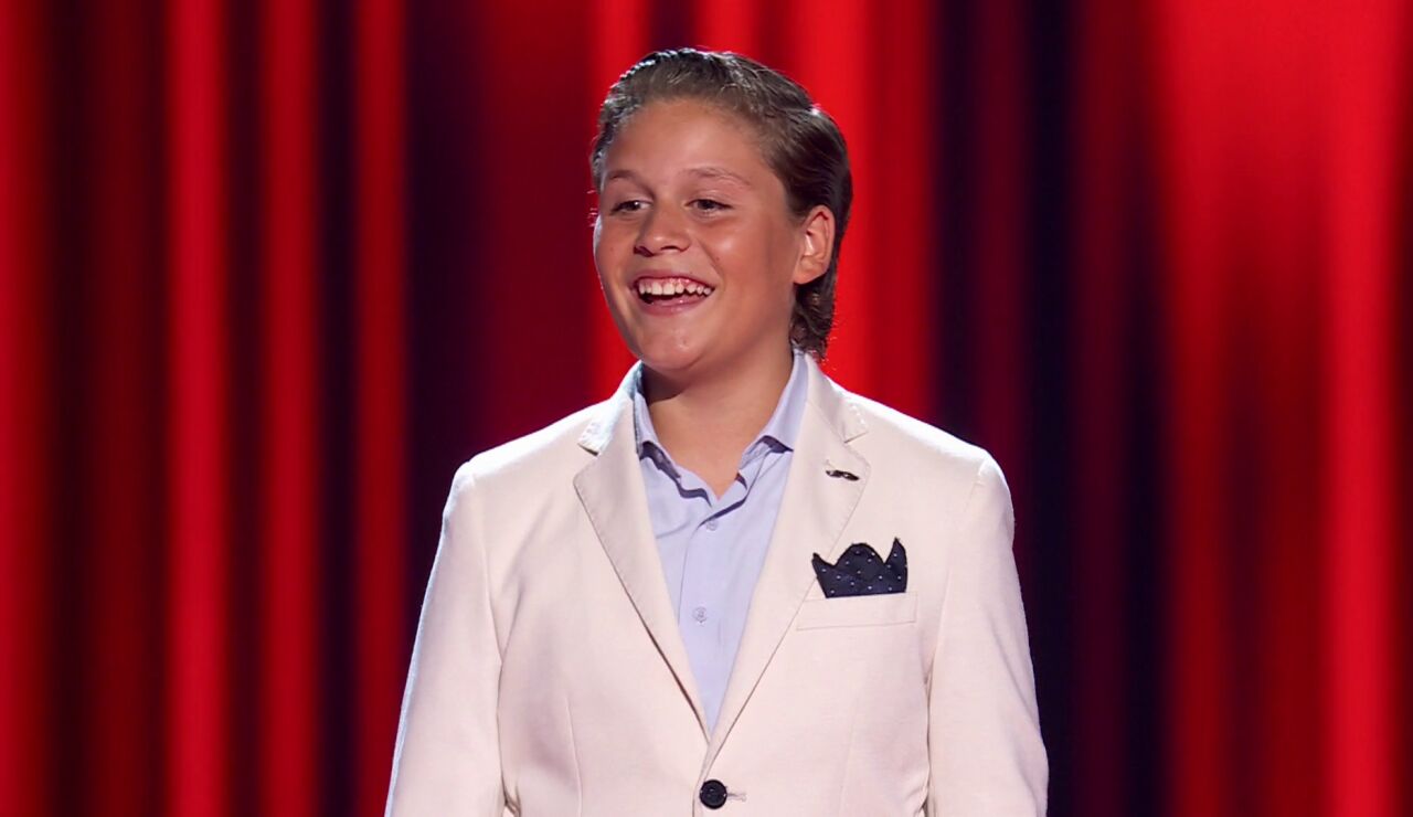 Eduardo S&aacute;nchez en La Voz Kids