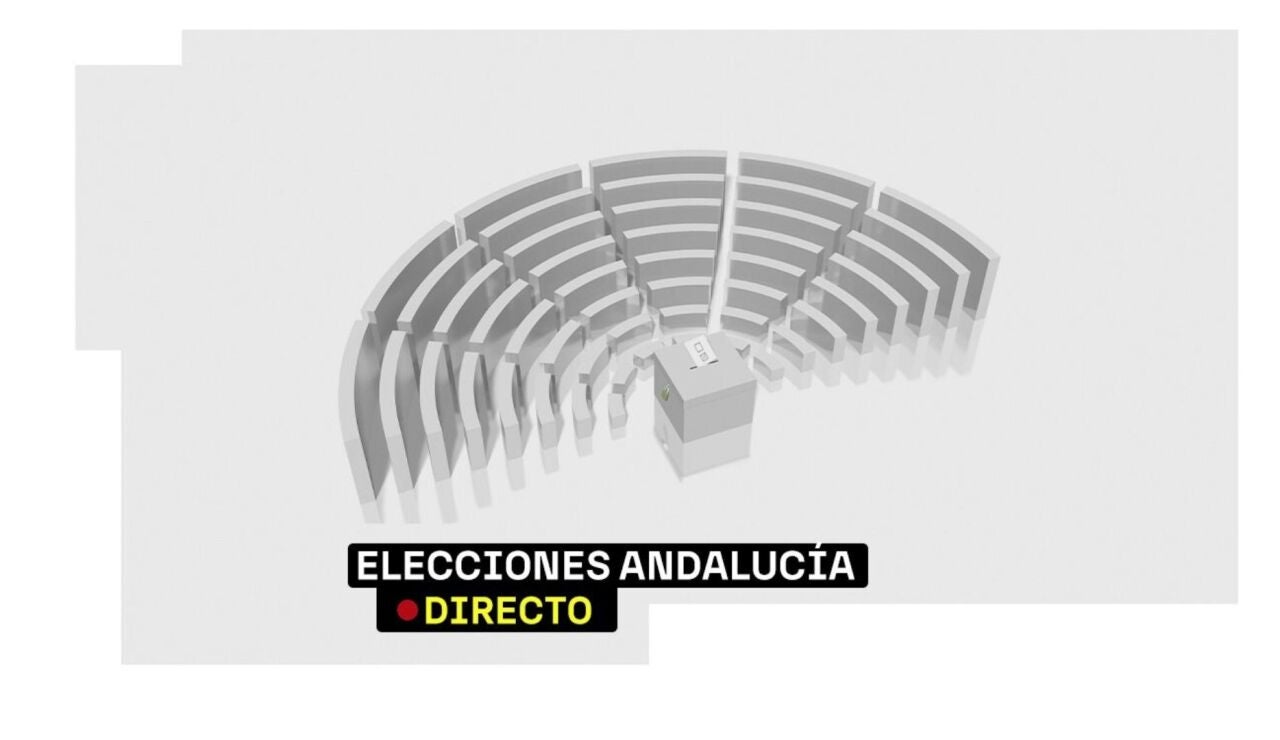 Imagen de las elecciones andaluzas en directo
