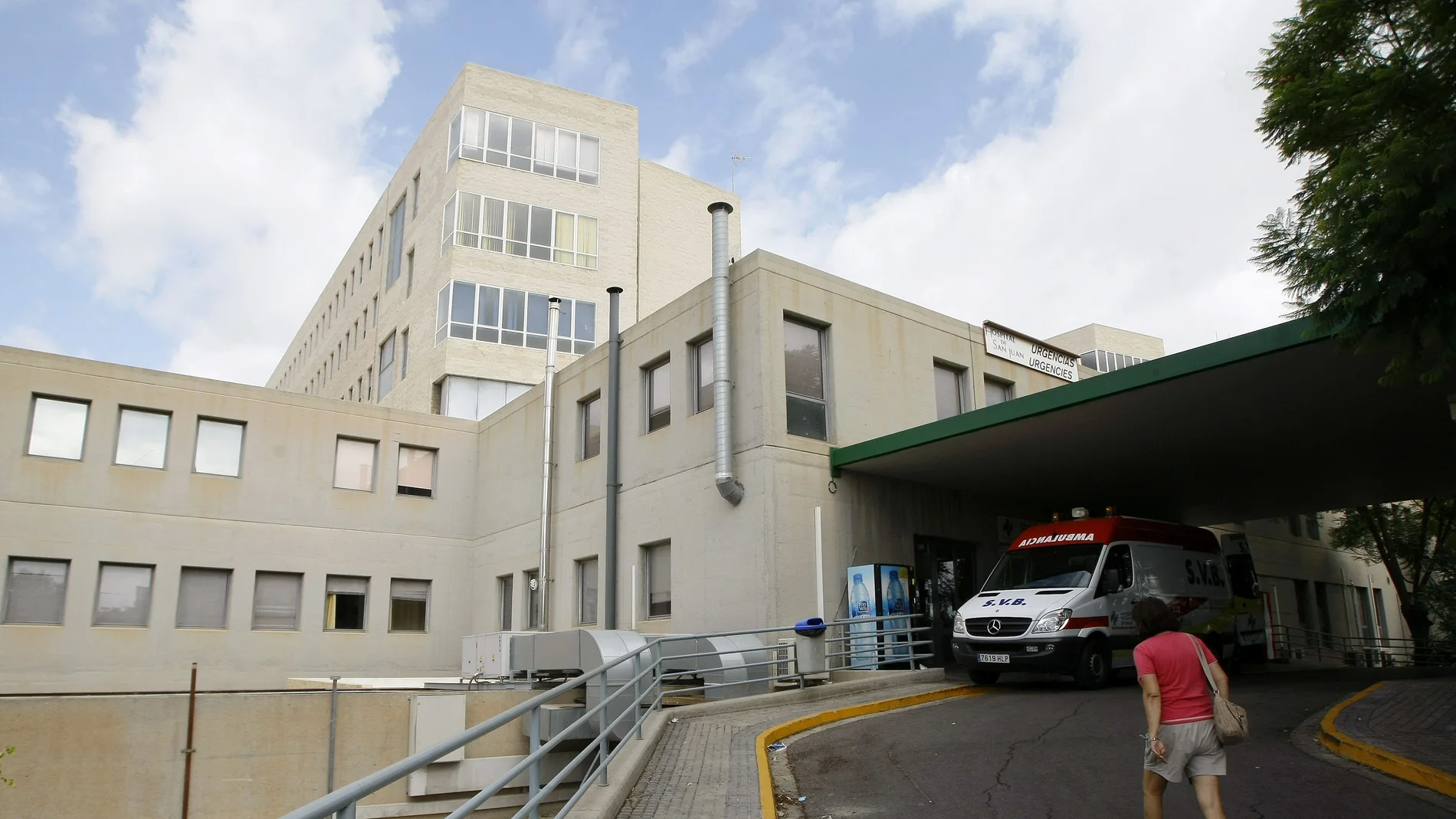 Imagen de archivo del Hospital San Juan de Alicante Imagen de archivo del Hospital San Juan de Alicante