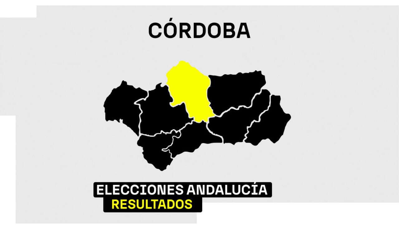 Resultados de las Elecciones de Andaluc&iacute;a en la provincia de C&oacute;rdoba