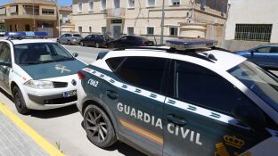 Coches de la Guardia Civil.