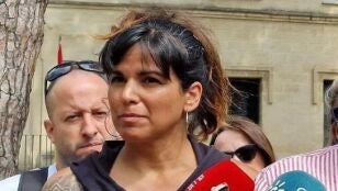 La coportavoz de Adelante Andaluc&iacute;a, Teresa Rodr&iacute;guez
