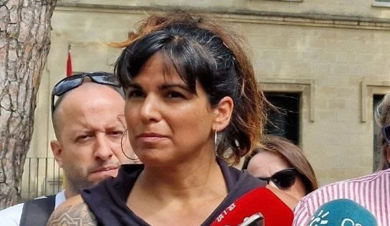 La coportavoz de Adelante Andaluc&iacute;a, Teresa Rodr&iacute;guez