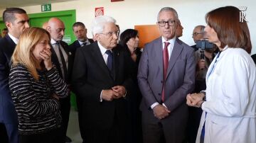 Meloni y Matarella visitan a los heridos de M&oacute;dena