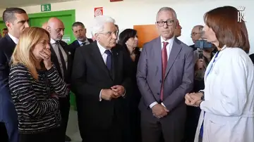 Meloni y Matarella visitan a los heridos de Módena Meloni y Matarella visitan a los heridos de Módena