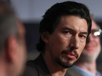 Adam Driver durante la rueda de prensa de Paper Tiger en Cannes Adam Driver durante la rueda de prensa de Paper Tiger en Cannes