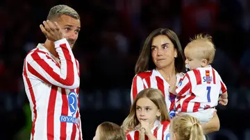 Griezmann, emocionado en su despedida en el Metropolitano Griezmann, emocionado en su despedida en el Metropolitano