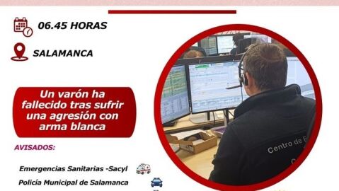 Muere un hombre de 51 a&ntilde;os tras ser acuchillado por su pareja en Salamanca