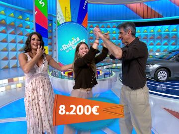 Alba gana 8.200 euros al resolver el Panel Final de La ruleta de la suerte