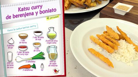 Ingredientes para la salsa katsu curry