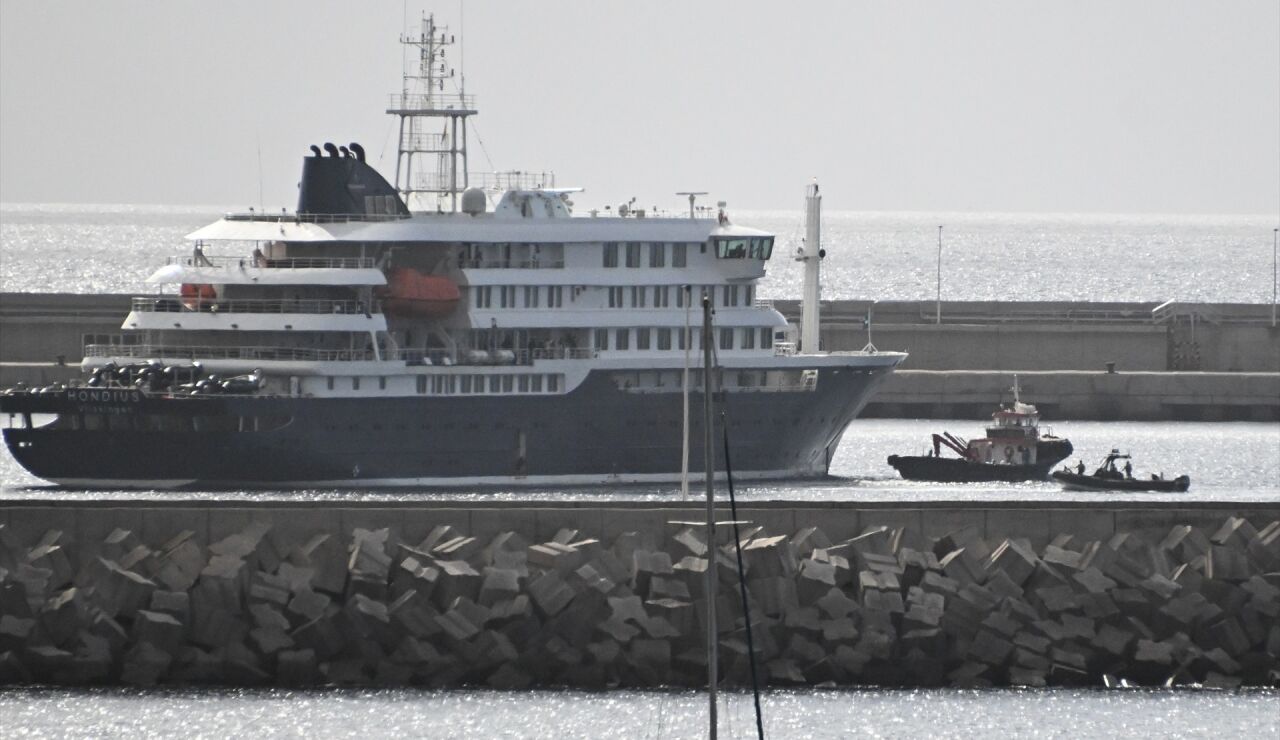 Imagen de archivo del MV Hondius