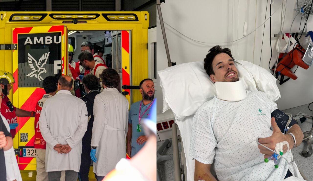 &Aacute;lex M&aacute;rquez tras su grave accidente en Montmel&oacute;