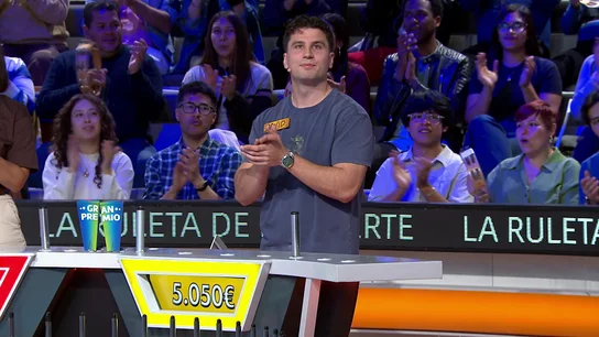 David pasa a jugar la Gran Final de La ruleta de la suerte con 5.050 euazos David pasa a jugar la Gran Final de La ruleta de la suerte con 5.050 euazos