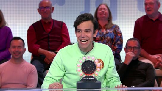 La apoteosis l&iacute;rica de Javier en Pasapalabra... &iexcl;cantando una canci&oacute;n infantil!