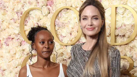 Angelina Jolie con su hija Zahara Angelina Jolie con su hija Zahara