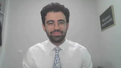 Javier Martín Merchán, politólogo. Javier Martín Merchán, politólogo.