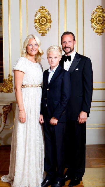 Mette-Marit, Marius Borg y el príncipe Haakon