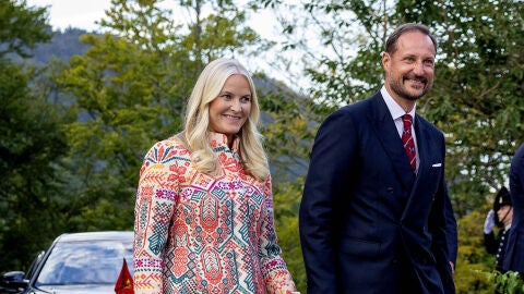 Mette-Marit y el príncipe Haakon