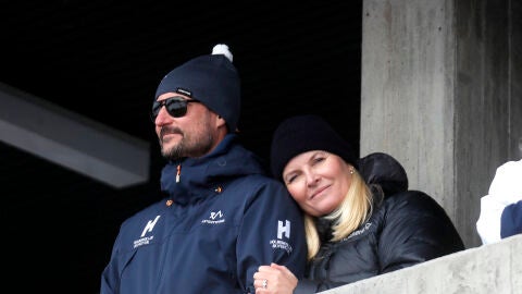 Mette-Marit y el príncipe Haakon