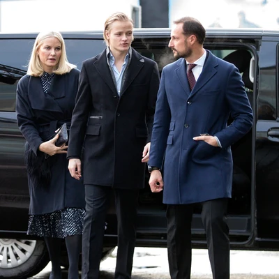 Mette-Marit, Marius Borg y el príncipe Haakon