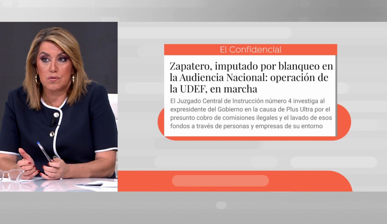 Susana D&iacute;az en Espejo P&uacute;blico.
