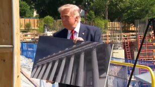 Donald Trump defiende su sal&oacute;n de baile.
