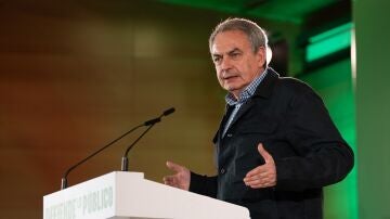 Zapatero en un acto