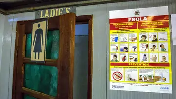 Cartel informativo sobre el ébola en la República Democrática del Congo Cartel informativo sobre el ébola en la República Democrática del Congo
