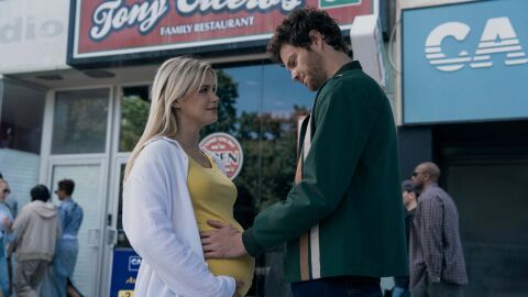Erin Moriarty y Jack Quaid en el final de The Boys
