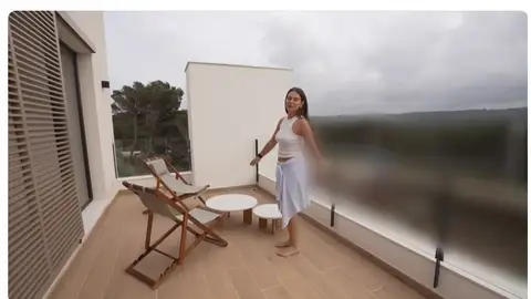 Terraza de la planta de arriba de la casa de Menorca de Laura Escanes Terraza de la planta de arriba de la casa de Menorca de Laura Escanes