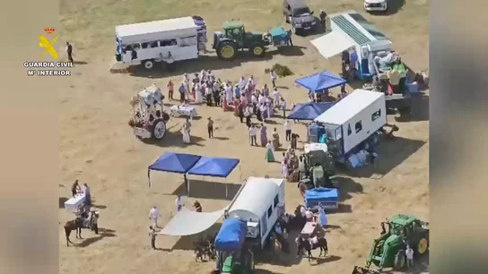 VÍDEO: Imágenes de la Guardia Civil del discurrir de las hermandades por los caminos VÍDEO: Imágenes de la Guardia Civil del discurrir de las hermandades por los caminos