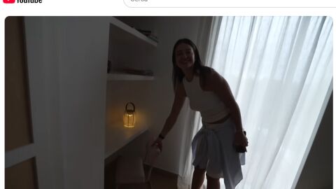 Habitación de Roma de la planta de arriba de la casa de Menorca de Laura Escanes