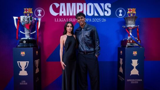 Lamine Yamal y su nueva pareja