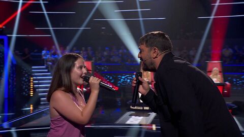 Antonio Orozco y Mar en La Voz Kids
