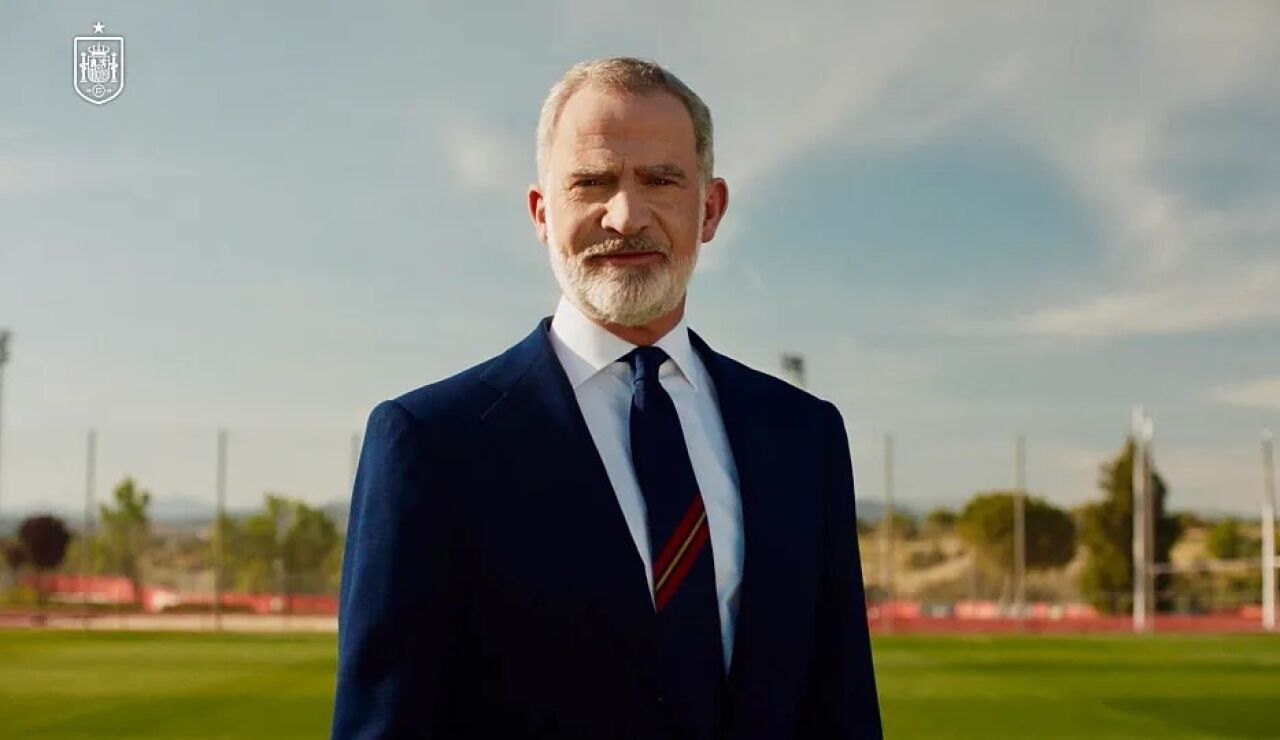 El Rey Felipe VI protagoniza el v&iacute;deo de la lista de Espa&ntilde;a para el Mundial 2026.
