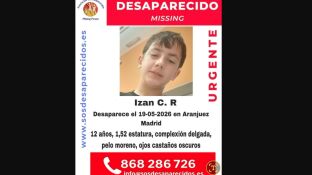 El menor de 12 a&ntilde;os desaparecido en Aranjuez