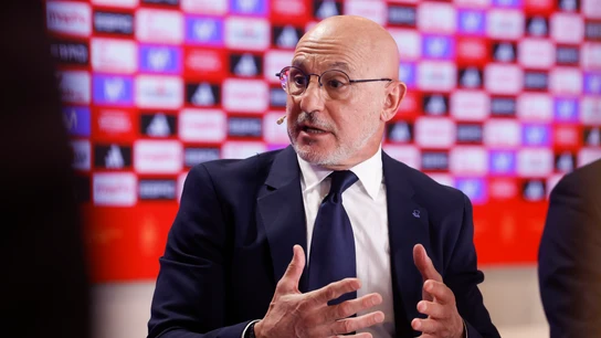 Luis de la Fuente comparece ante los medios tras ofrecer la lista para el Mundial Luis de la Fuente comparece ante los medios tras ofrecer la lista para el Mundial