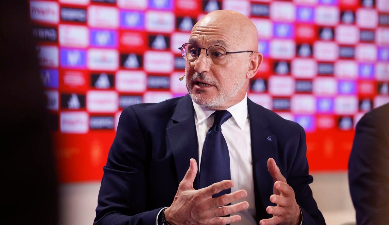 Luis de la Fuente comparece ante los medios tras ofrecer la lista para el Mundial