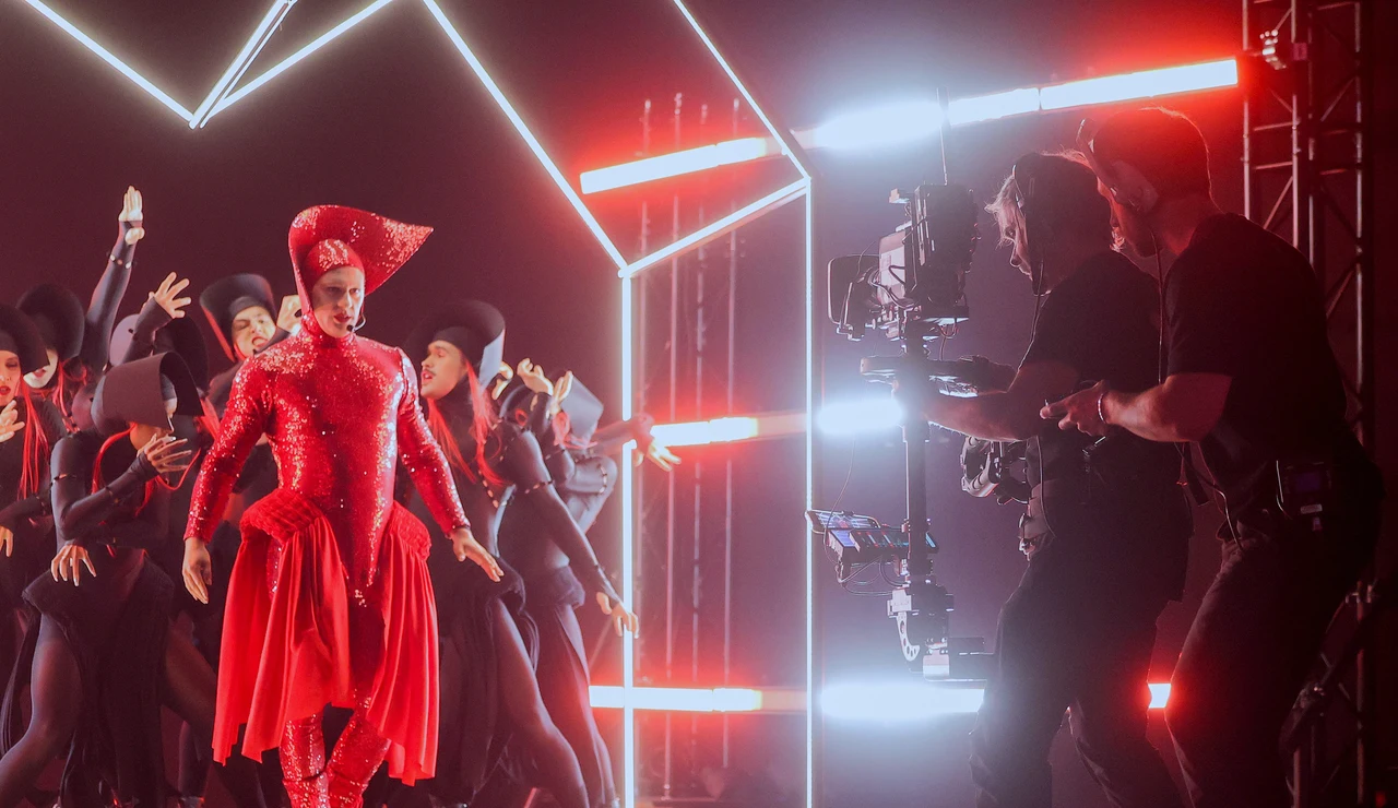 Así preparó J Kbello su espectacular coreografía como Lady Gaga para Tu cara me suena