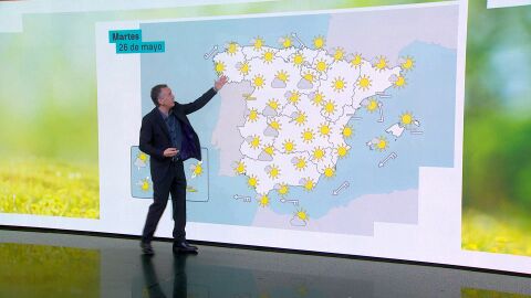 La previsi&oacute;n del martes 26 de mayo