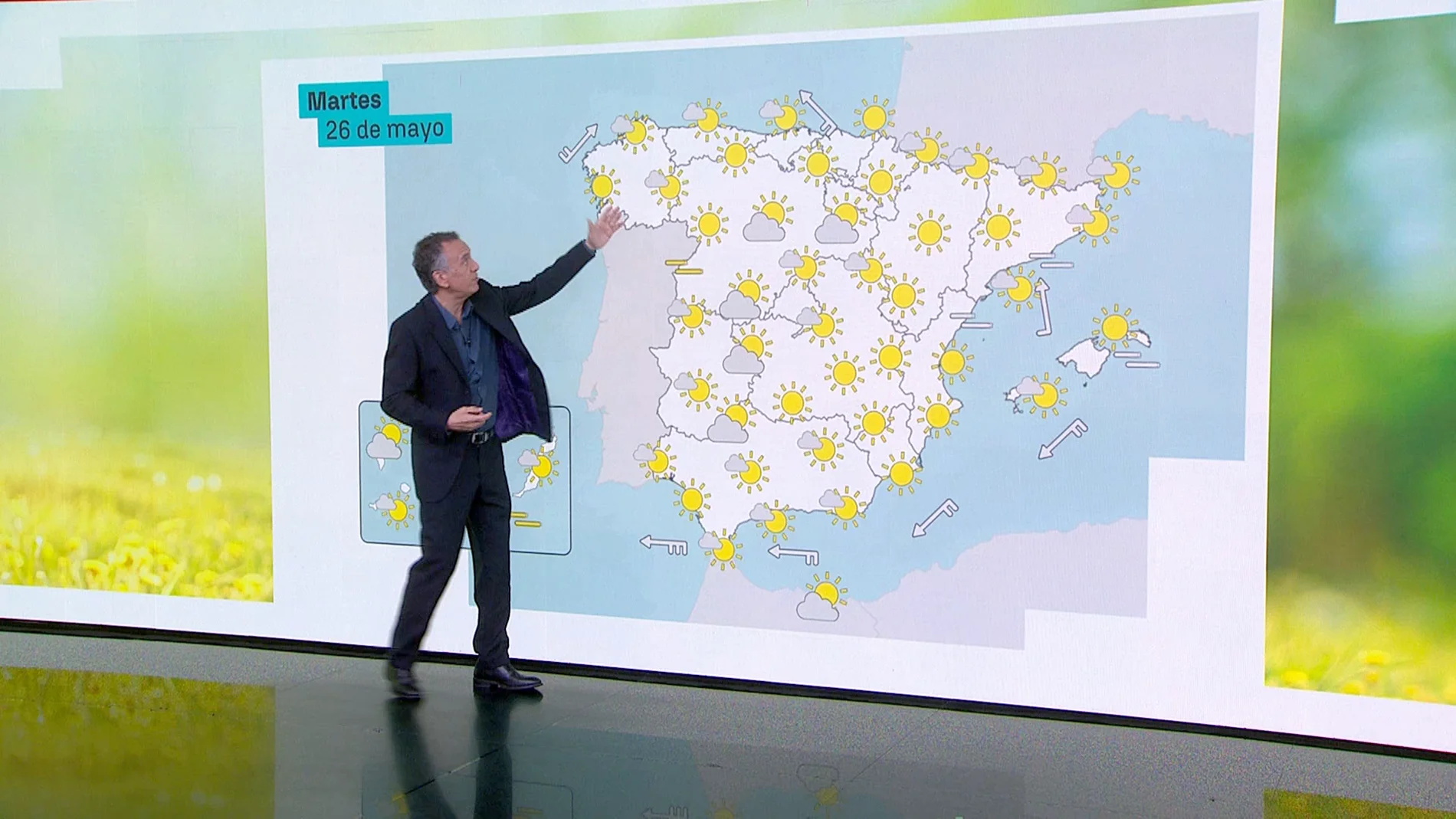 La previsión del martes 26 de mayo La previsión del martes 26 de mayo