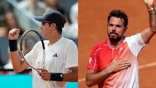 Rafa J&oacute;dar y Stan Wawrinka